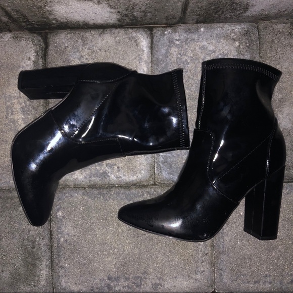 Rosanna Bootie — black patent - Picture 4 of 6